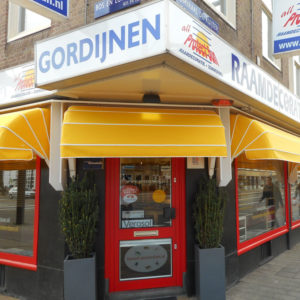 Winkel en Showroom Protectsun in Amsterdam west